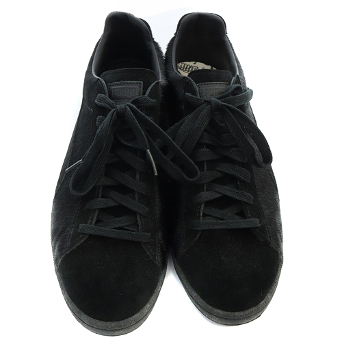 プーマ PUMA JPN FIRSTROUND LO SUEDE FUR ハラコ スニーカー ロゴ