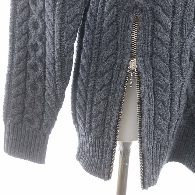 ALEXANDER WANG アレキサンダーワン ニットワンピース グレー XS