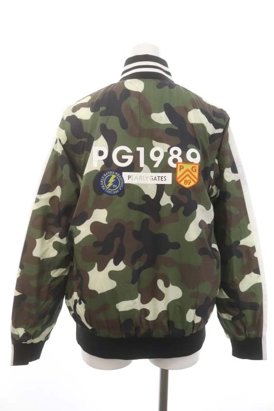 パーリーゲイツ PEARLY GATES 迷彩柄 リバーシブル4wayジャケット  