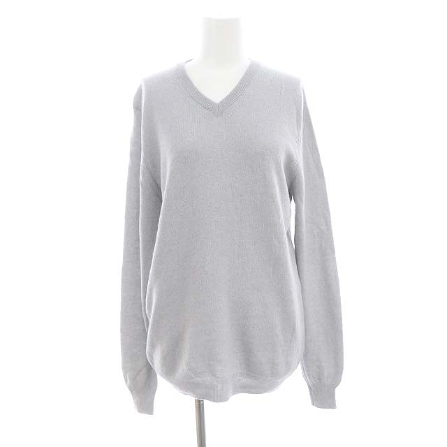 カルバンクライン CALVIN KLEIN platinum カシミヤVネックニット 