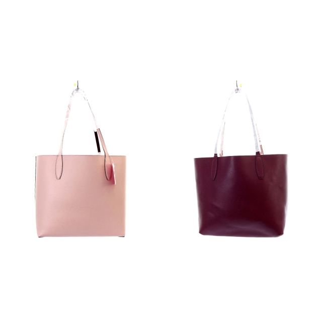 未使用品 ケイトスペード KATE SPADE グリッター ロゴ トートバッグ 