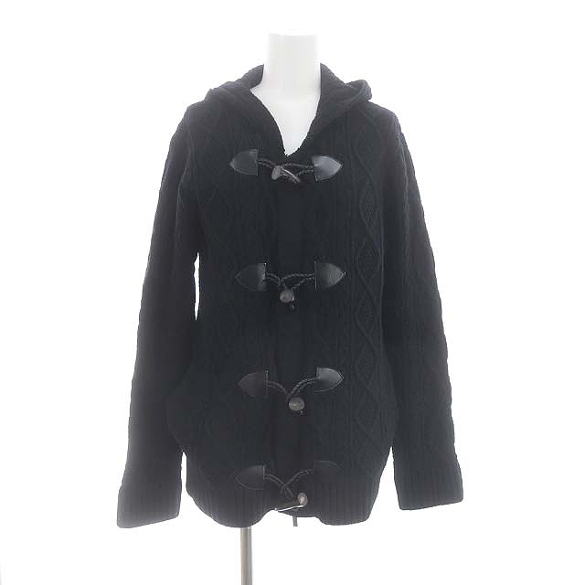バーバリーブラックレーベル BURBERRY ニットダッフルコート バーバリーブラックレーベルニットダッフルコート