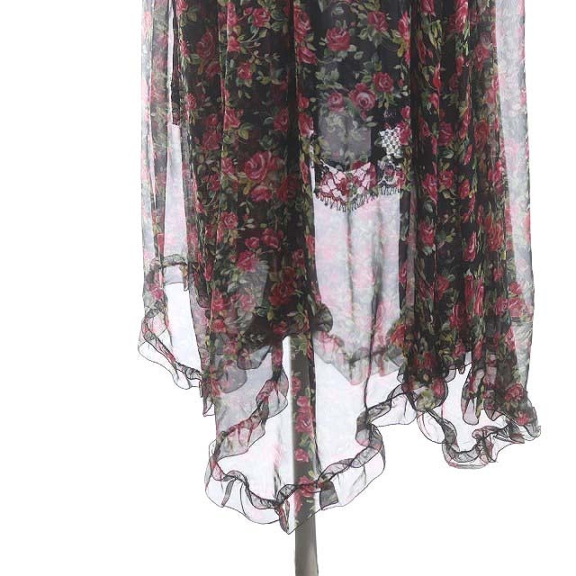 ドルチェ&ガッバーナ ドルガバ DOLCE&GABBANA 花柄 シフォン 