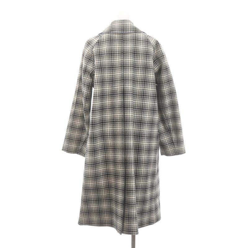 新品同様✨　バーバリー　ロンドン　ステンカラー　アンゴラ　ウール　アイボリー Burberry's バーバリー ステンカラーコート アンゴラ 9号 M