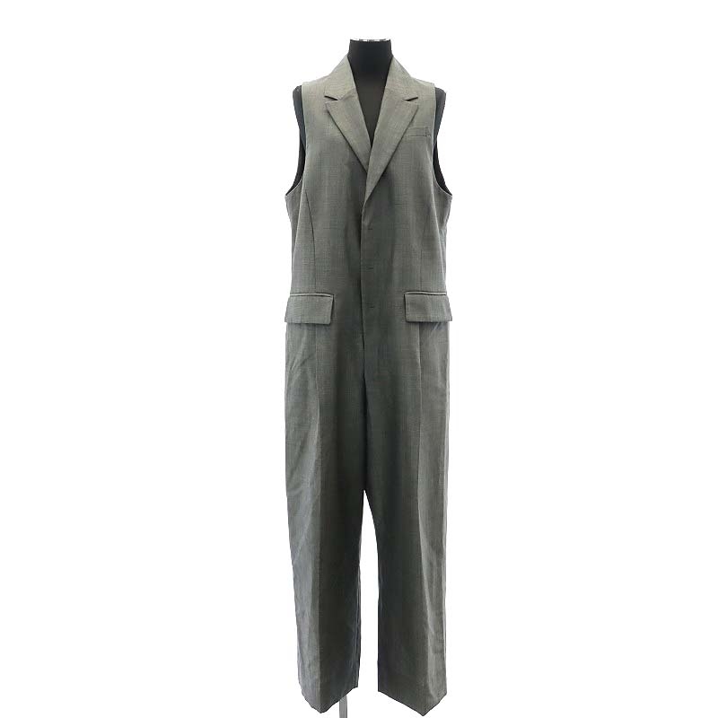 未使用品 デパリエ DEPAREILLE 23AW タキシードコンビネゾン 
