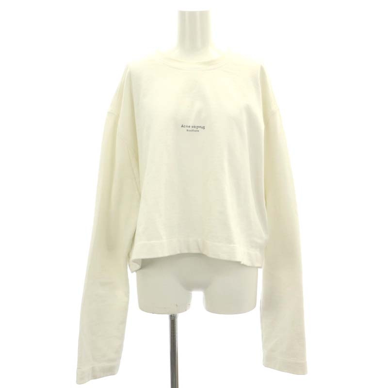 アクネ ストゥディオズ Acne Studios コットン ロゴ クロップド 