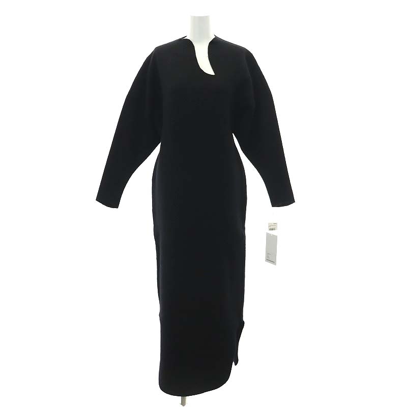 未使用品 マメクロゴウチ Mame Kurogouchi 23AW Wool Cashmere Frilled 