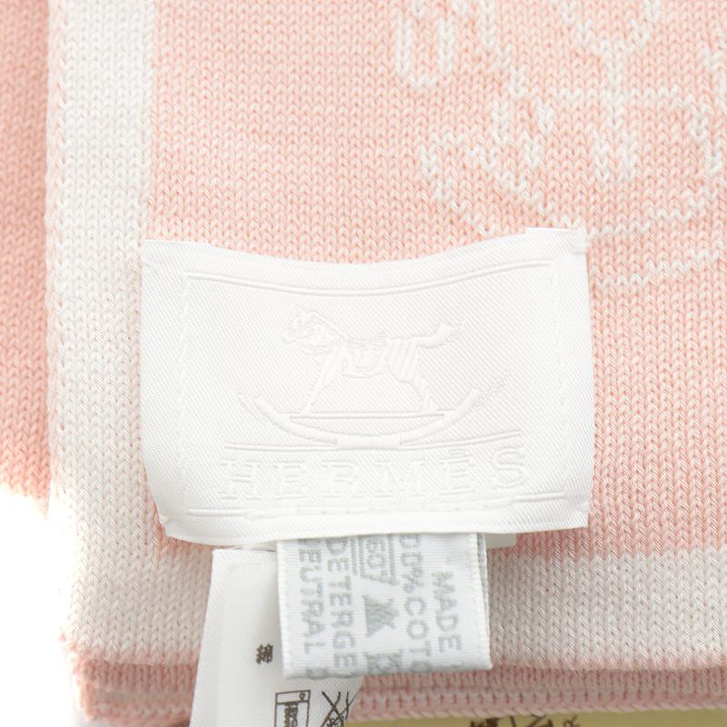 未使用！HERMES ベビーブランケット 木馬＊ レア☆HERMES ベビー