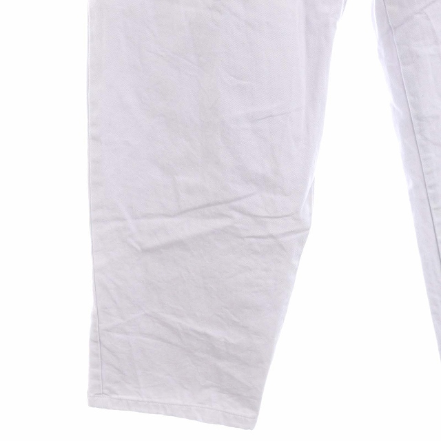 ヤードセール YARDSALE バックポケットロゴ刺繍タックパンツ ワイド  