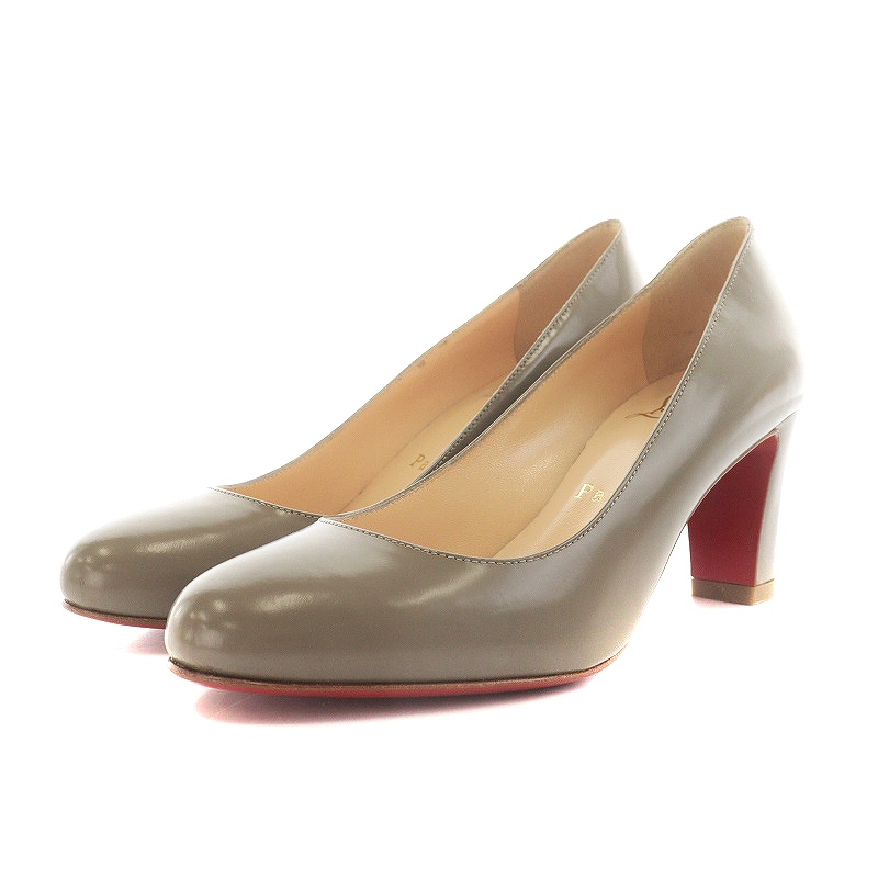 未使用品 クリスチャンルブタン Christian louboutin パンプス チャン 