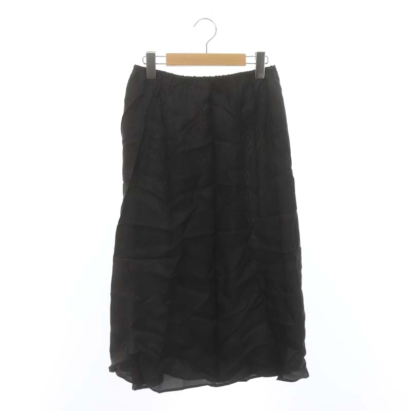 未使用品 カオス CHAOS 22AW モルトギャザーロングスカート マキシ丈  