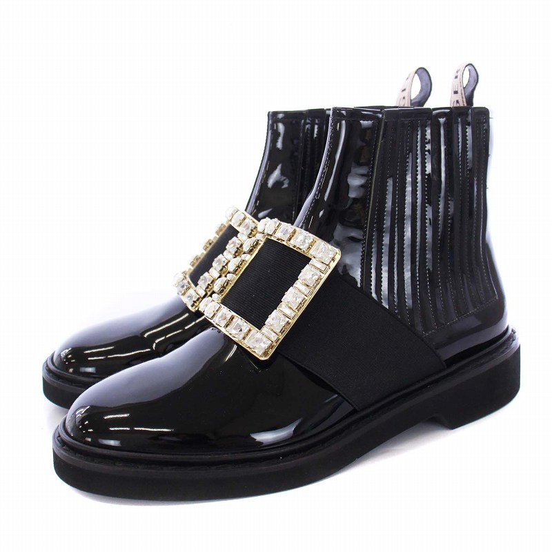 ロジェヴィヴィエ ROGER VIVIER ヴィヴ レンジャーストラス バックル 