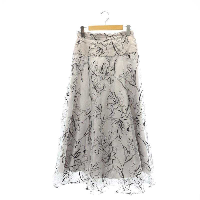 アプワイザーリッシェ Apuweiser-riche 23SS ピオニーライン刺繍  