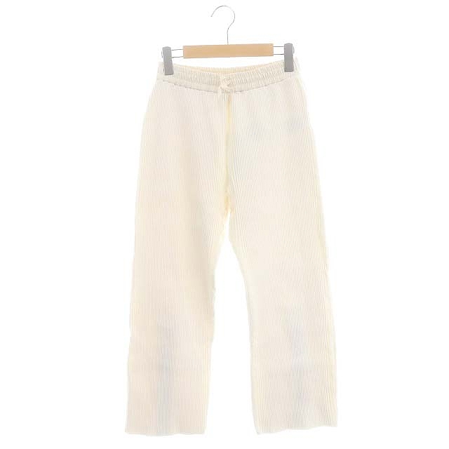 ポステレガント POSTELEGANT COTTON WOVEN RIB TROUSERS パンツ  