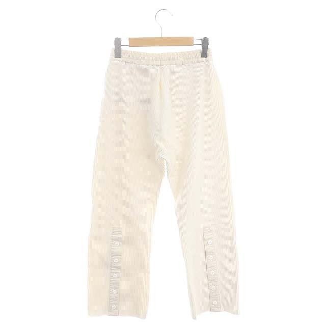 ポステレガント POSTELEGANT COTTON WOVEN RIB TROUSERS パンツ  