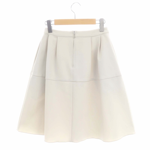 フォクシーニューヨーク FOXEY NEW YORK タック フレアスカート ひざ丈  