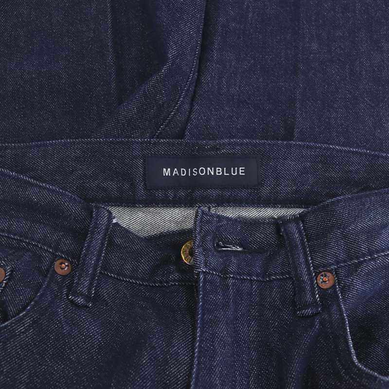 マディソンブルー MADISONBLUE ハイウエストデニムパンツ テーパード 