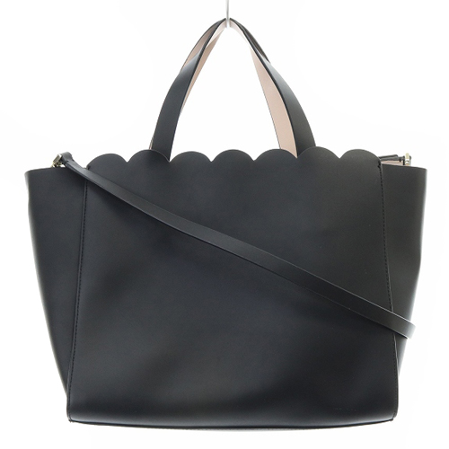 ケイトスペード KATE SPADE スカラップ ハンドバッグ ショルダーバッグ  
