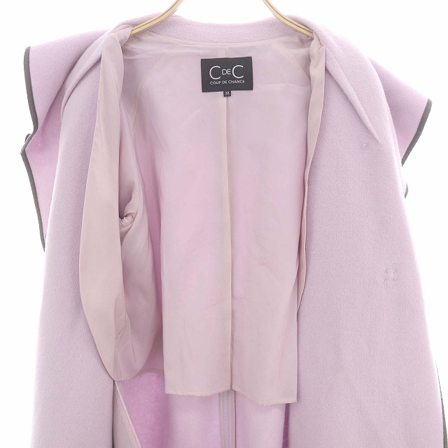 クードシャンス CdeC COUP DE CHANCE 日本製 パイピングデザインウール