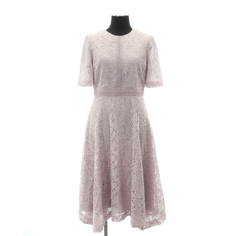 23区 オンワード樫山 applaudir 総レースワンピース ミモレ ロング  