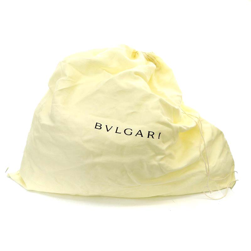 ブルガリ BVLGARI BNEBEA ボストンバッグ ハンドバッグ オーストリッチ 