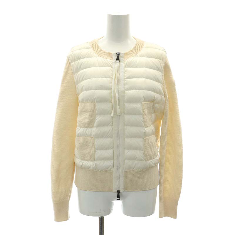 モンクレール MONCLER MAGLIONE TRICOT ALLA COREANA ニット切替ダウン  