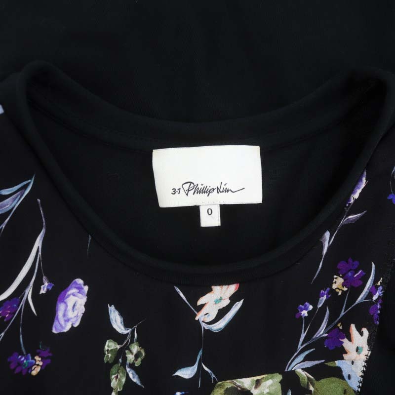 3.1 フィリップリム 3.1 phillip lim アシンメトリー 花柄ワンピース 
