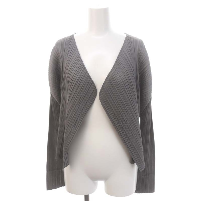 プリーツプリーズ PLEATS PLEASE イッセイミヤケ カーディガン  