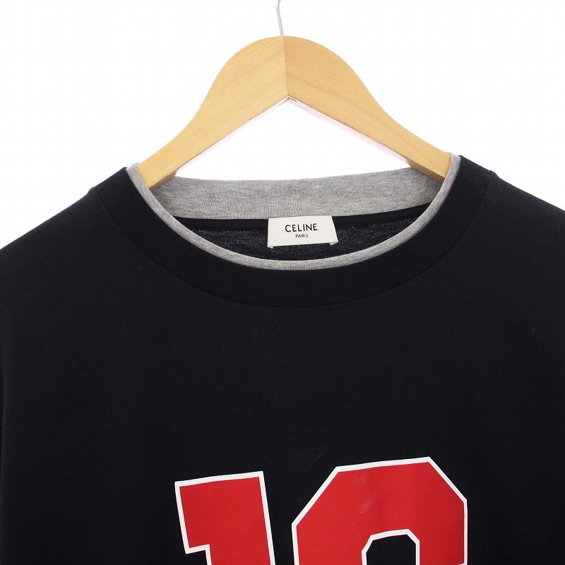 セリーヌ CELINE by Hedi Slimane 23SS 16 Skater Tee in Cotton