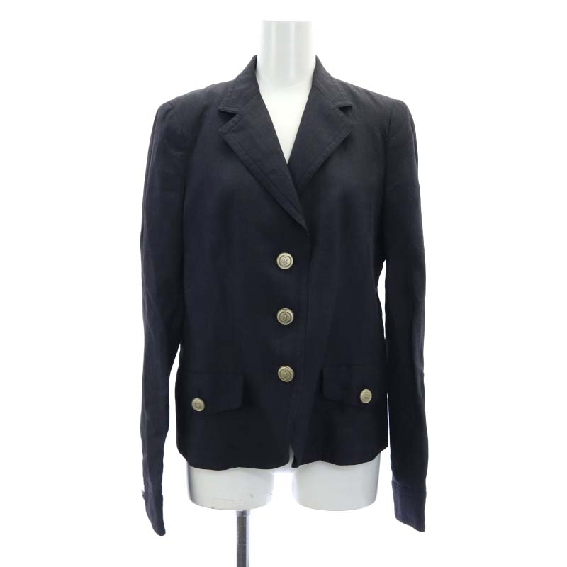 マックスマーラ MAX MARA 白タグ ウールリネン セットアップ 上下  