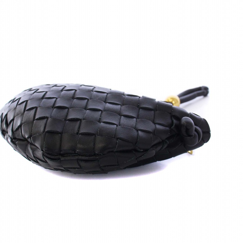 ボッテガヴェネタ　スモールターンポーチ ボッテガヴェネタ イントレチャート スモール ターン ポーチ レザー