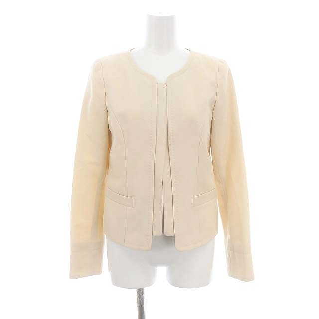 ハロッズ Harrods ノーカラージャケット ショート 総裏地 1 ライト  