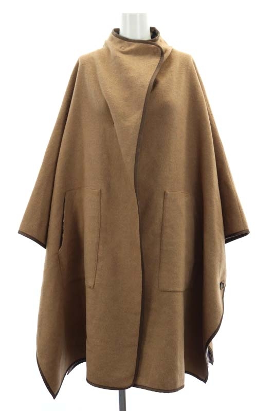 アメリヴィンテージ Ameri VINTAGE REVERSIBLE COLOR PONCHO COAT 