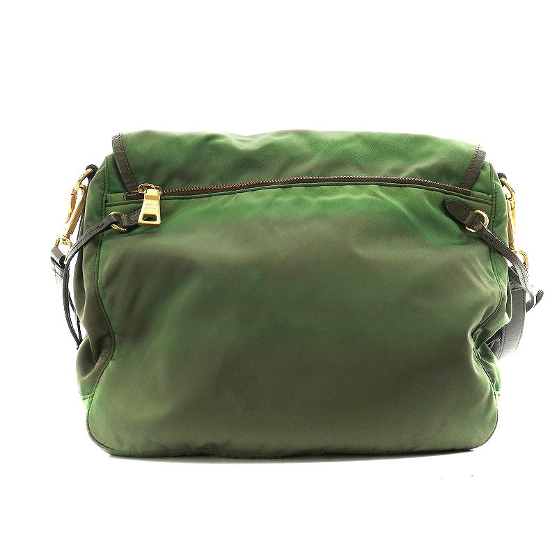 プラダ PRADA TESSUTO SAFFIANO ショルダーバッグ ロゴ ナイロン 