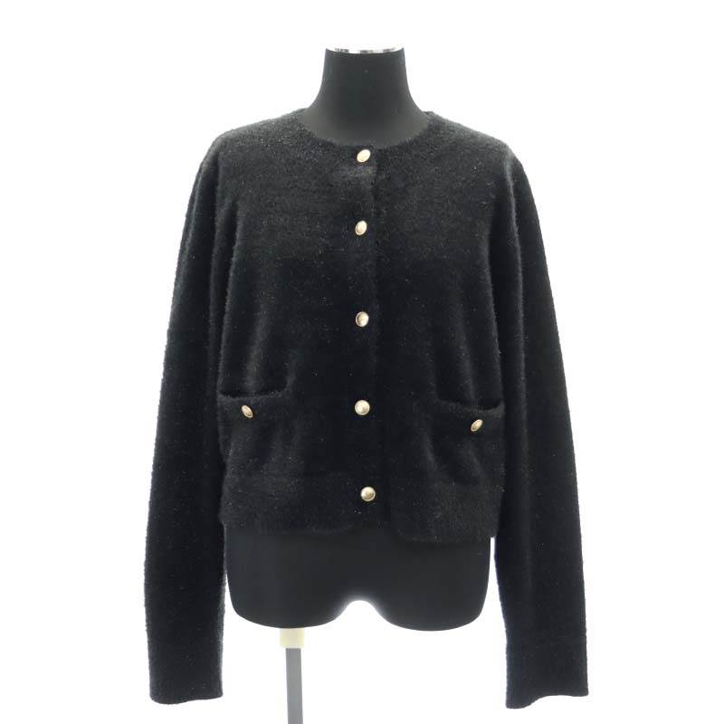 ジャスグリッティー JUSGLITTY 23AWラメフレンチスリーブラメニット  