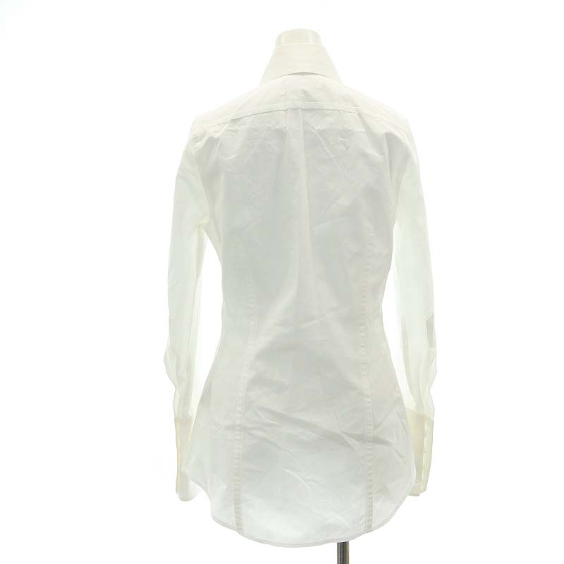 ディースクエアード DSQUARED2 LADY刺繍シャツ 長袖 40 白 ホワイト  