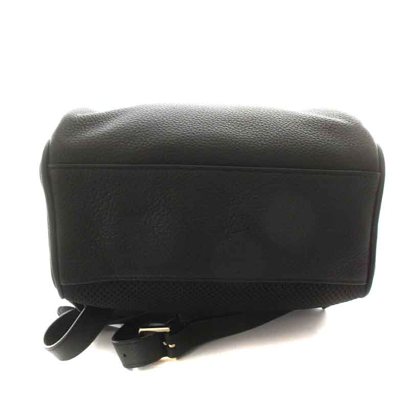 フルラ FURLA フリーダ FRIDA リュックサック デイパック レザー 黒  