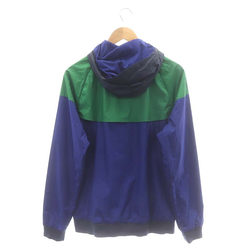 ナイキ NIKE ウインドランナージャケット ジップアップパーカー M 緑