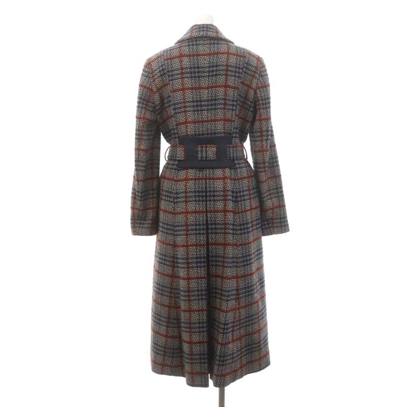テッドベーカー TED BAKER チェスターコート アウター ロング 千鳥格子 