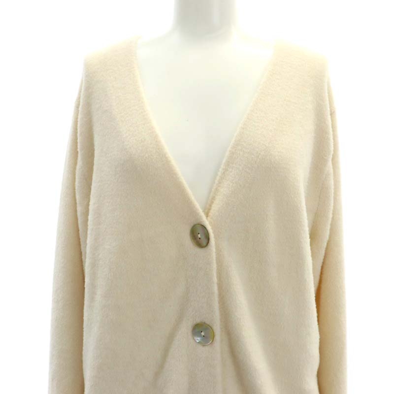 アイボリー カーディガン シャネル カーディガン CHANEL アイボリー ゴールド ふわふわ