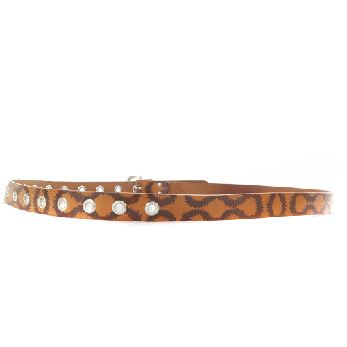 Vivienne Westwood ブラウン レザー ベルト 6789 Vivienne Westwood ブラウン レザー ベルト 6789