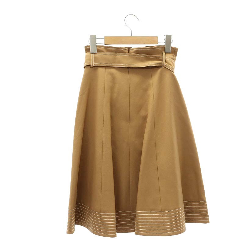 未使用品 アプワイザーリッシェ Apuweiser-riche 配色ステッチフレア  