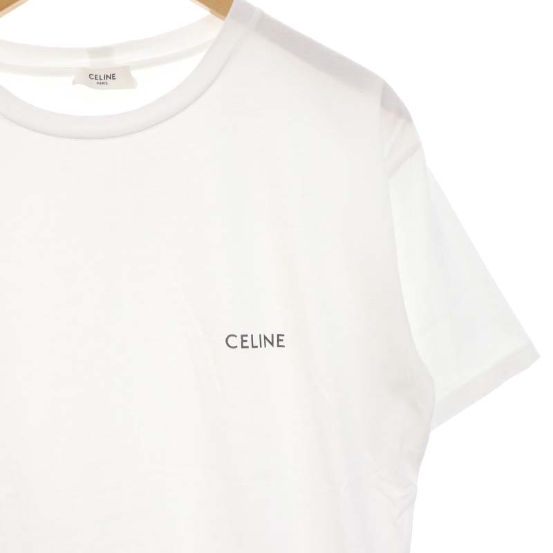 セリーヌ CELINE by Hedi Slimane ルーズTシャツ カットソー 半袖 ロゴ