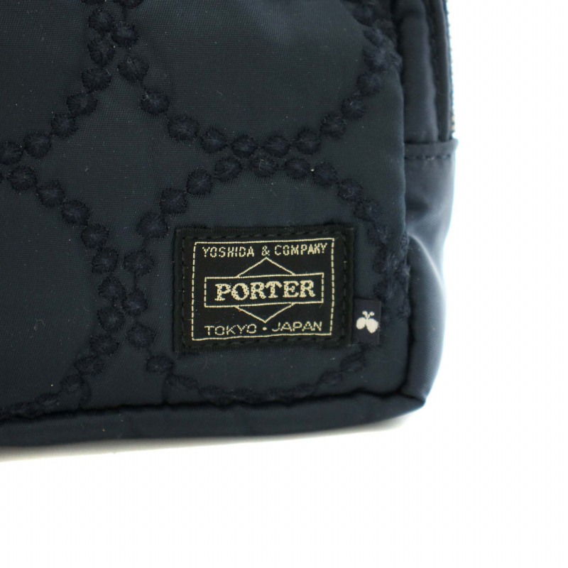 mina perhonen × PORTER ポーチ タンバリン ネイビー mina perhonen x PORTER(ミナ ペルホネン x ポーター) POUCH