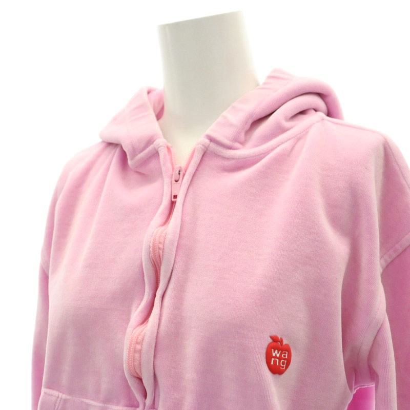 Alexander Wang ロゴパーカー ピンク XS