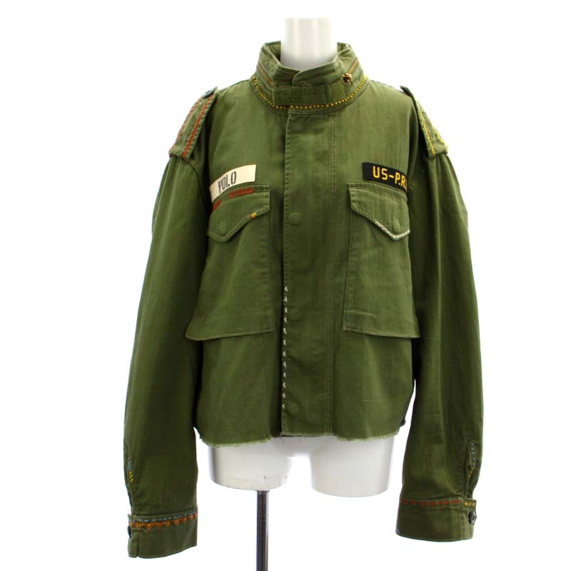 RalphLauren ボクシーフィット デストロイドヘム フィールドジャケット