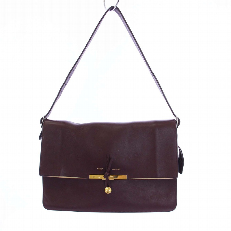 セリーヌ CELINE フィービー期 レザー ブレード ワンショルダーバッグ 