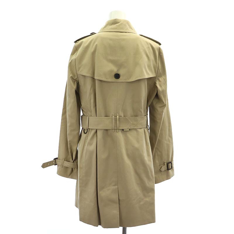 (美品)BURBERRYS　トレンチコート　サイズ40　ベルト付　ベージュ bb3906_6.jpg