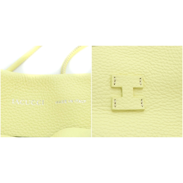 イアクッチ IACUCCI ショルダーバッグ イエロー 保存袋付き｜ファッション 