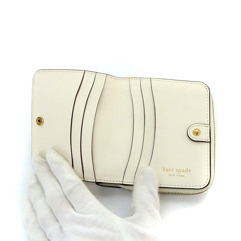 未使用品 ケイトスペード KATE SPADE モーガン ボウ エンベリッシュ 